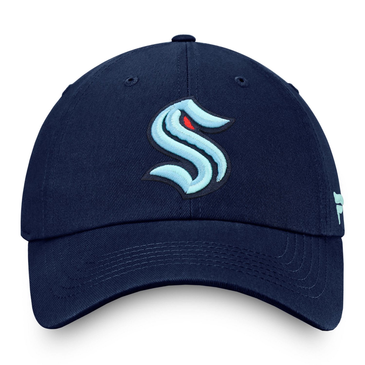 Fanatics Deep Sea Seattle Kraken Core Primary Logo Adjustable Hat                                                                - view number 2