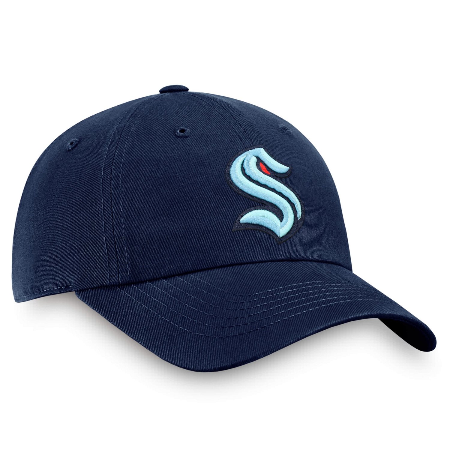 Fanatics Deep Sea Seattle Kraken Core Primary Logo Adjustable Hat                                                                - view number 3