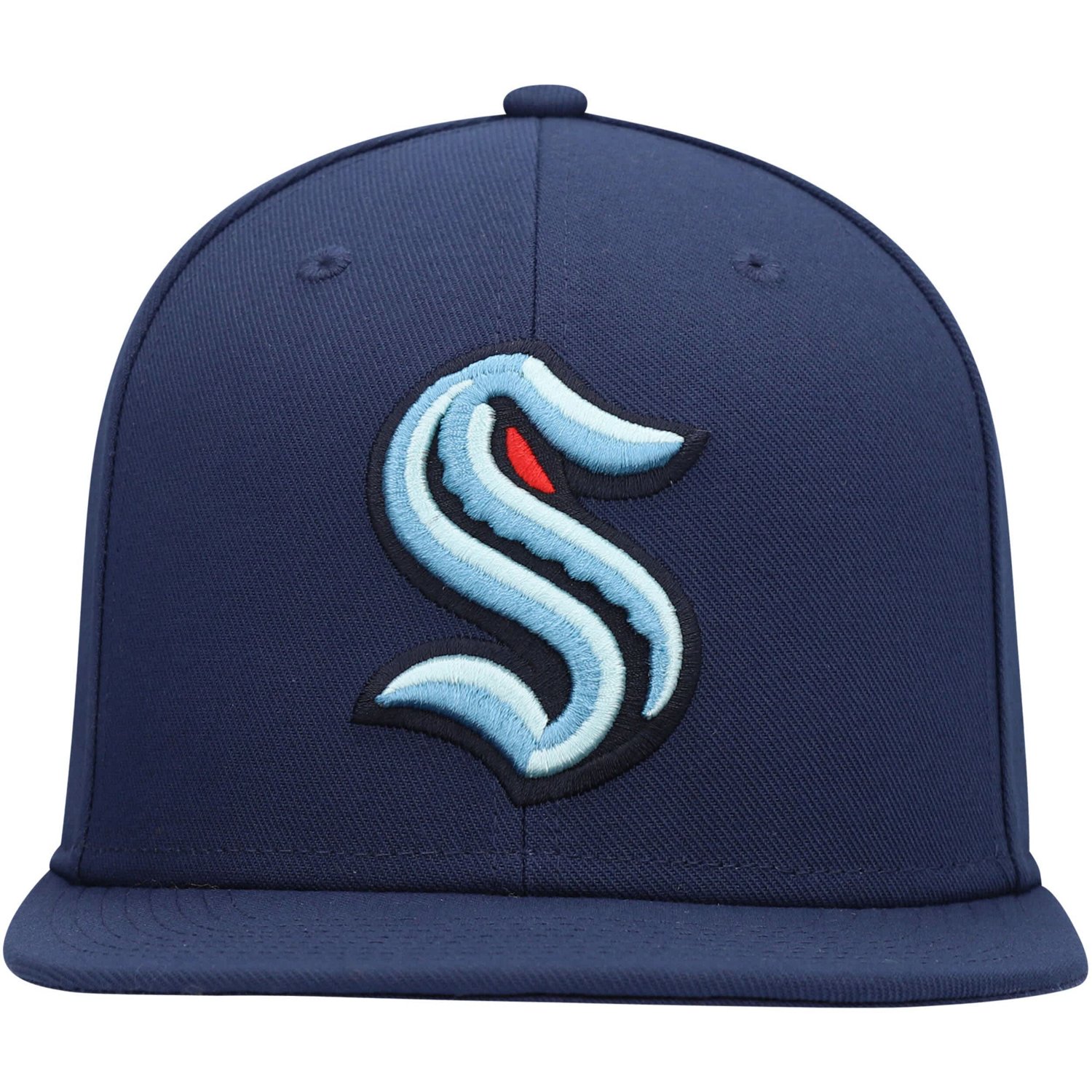 Fanatics Deep Sea Seattle Kraken Core Primary Logo Snapback Hat - view number 2