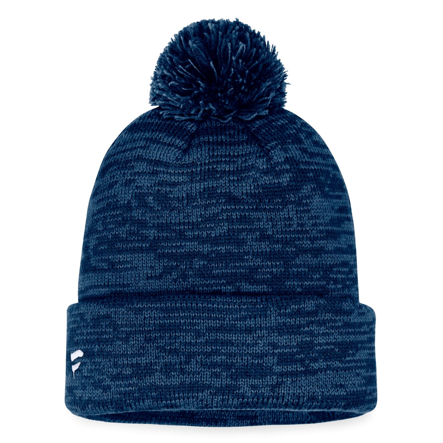 Fanatics Deep Sea Seattle Kraken Fundamental Cuffed Knit Hat with Pom                                                            - view number 2