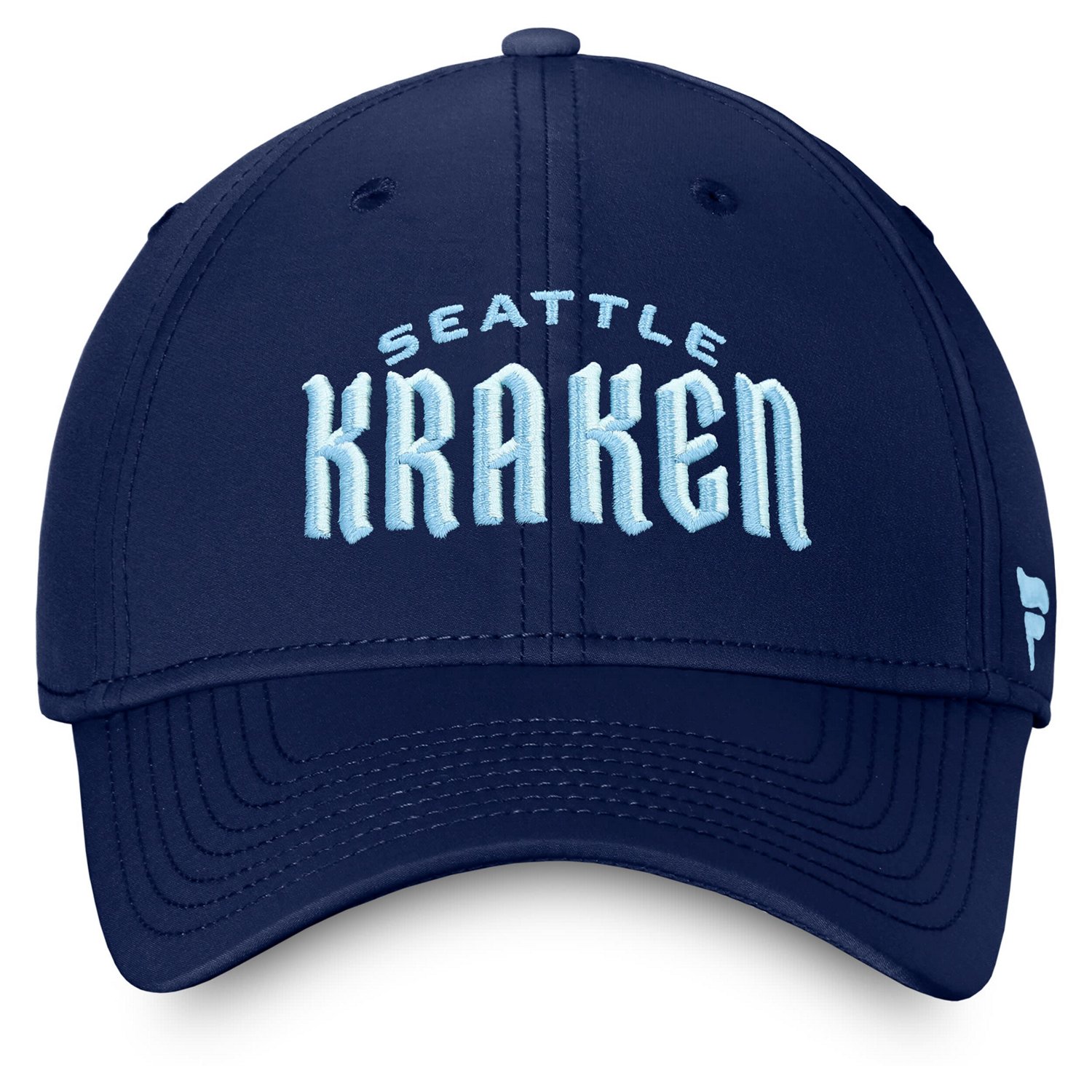Fanatics Deep Sea Seattle Kraken Wordmark Flex Hat                                                                               - view number 2