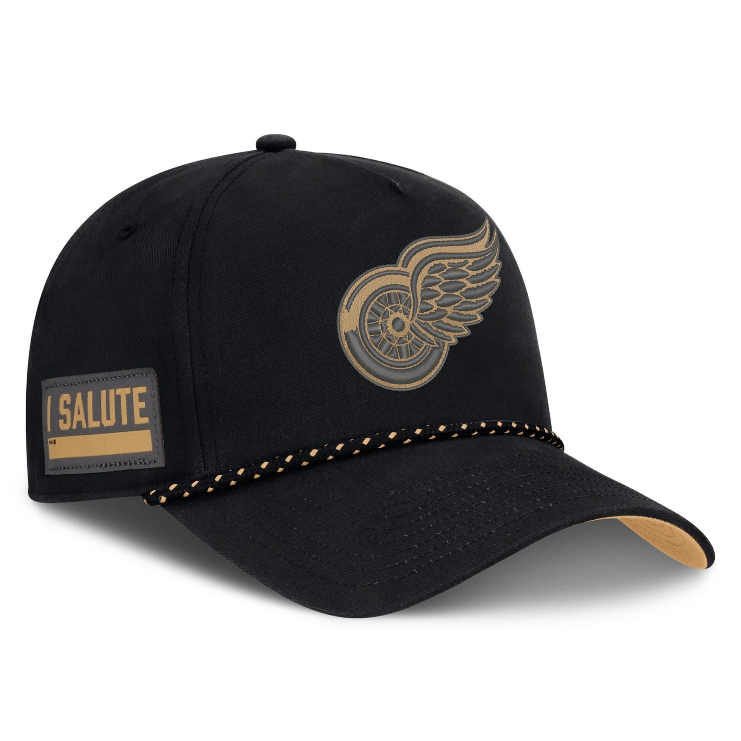 Fanatics Detroit Red Wings Military Appreciation Authentic Pro A-Frame Adjustable Hat - view number 1
