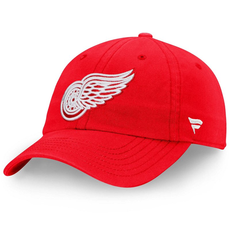 Fanatics Detroit Wings Core Primary Logo Adjustable Hat-image