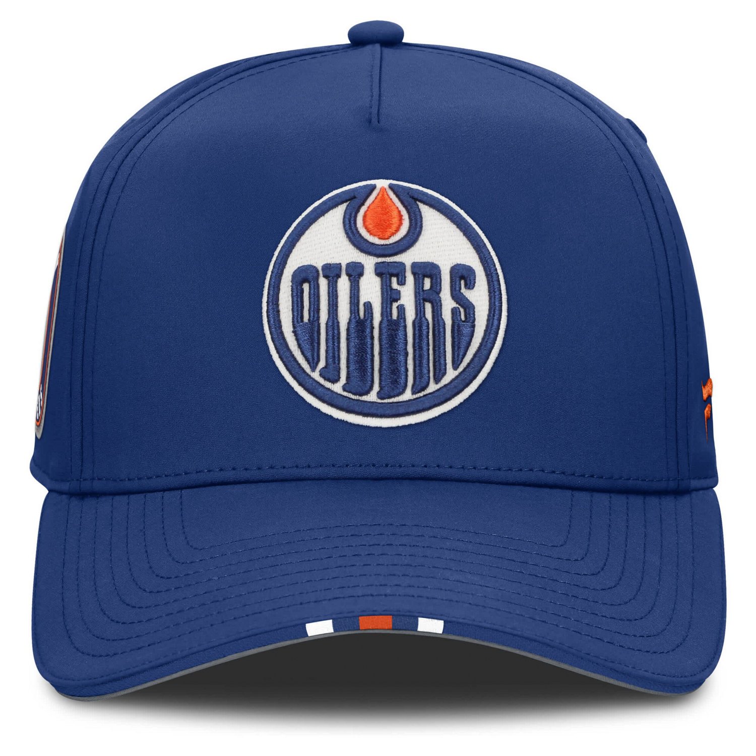 Fanatics Edmonton Oilers 2025 NHL Draft Authentic Pro On-Stage Podium A-Frame Adjustable Hat - view number 2