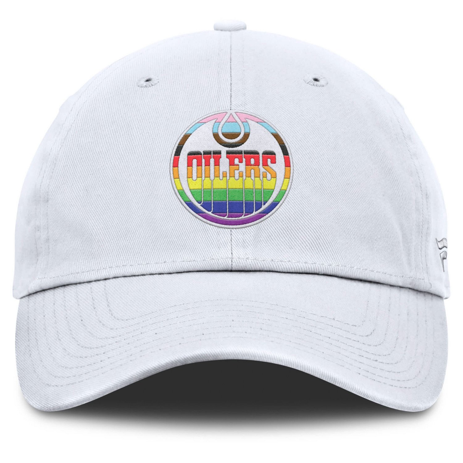 Fanatics Edmonton Oilers PRIDE Adjustable Hat