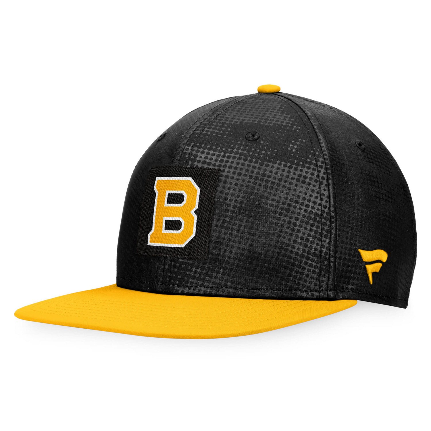 Fanatics /Gold Boston Bruins Authentic Pro Alternate Logo Snapback Hat                                                           - view number 3