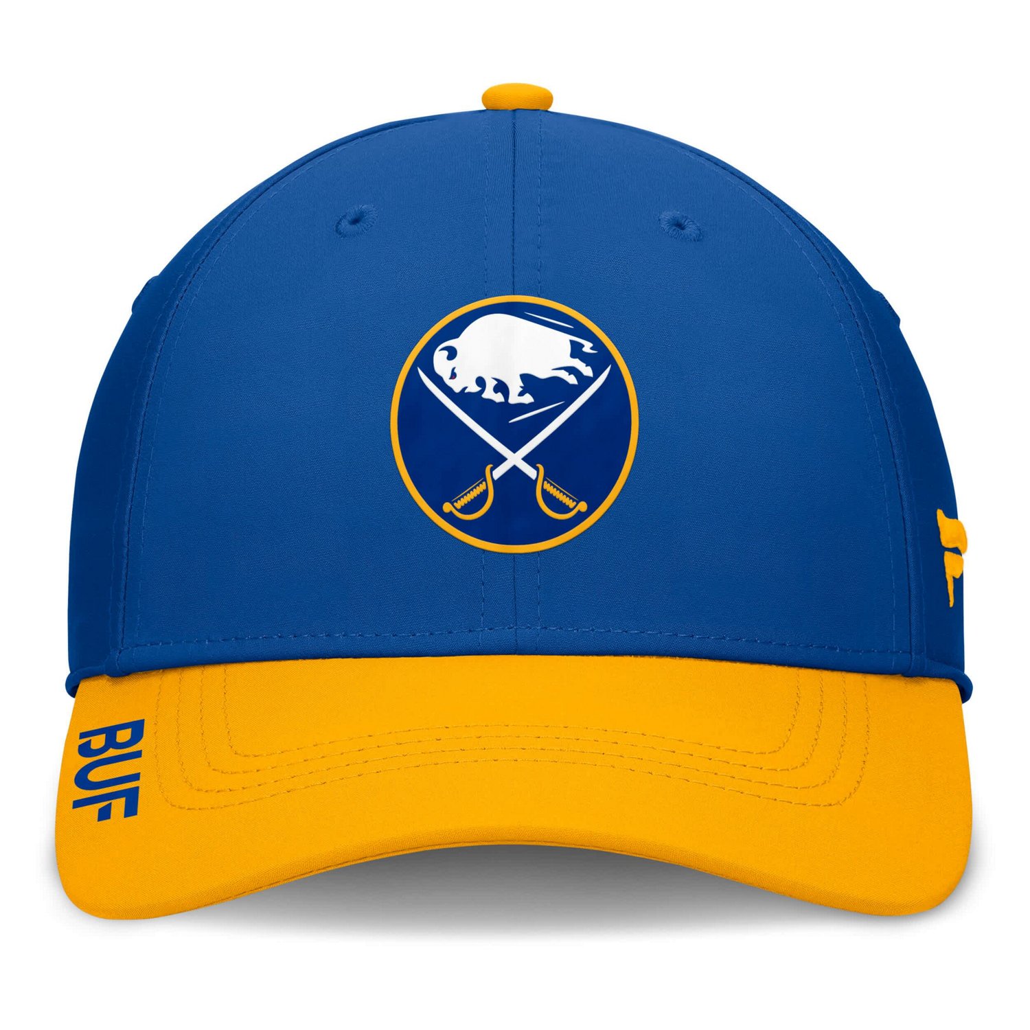 Fanatics Gold Buffalo Sabres Authentic Pro Rink Flex Hat - view number 2