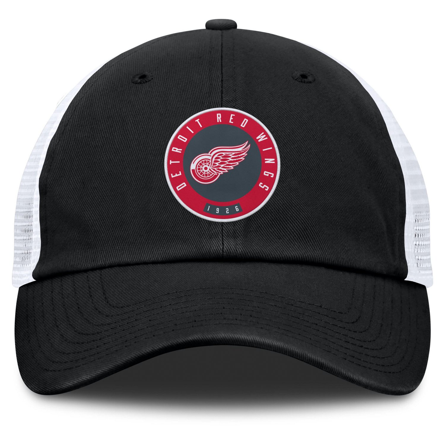 Fanatics Gray Detroit Red Wings Averie Trucker Adjustable Hat                                                                    - view number 2