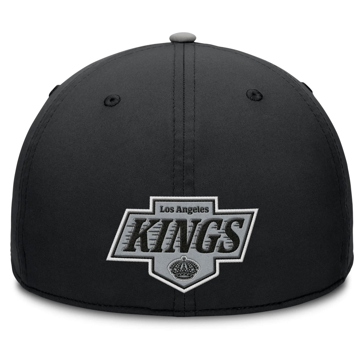 Fanatics Gray Los Angeles Kings Authentic Pro Rink Team Code Flex Hat - view number 4