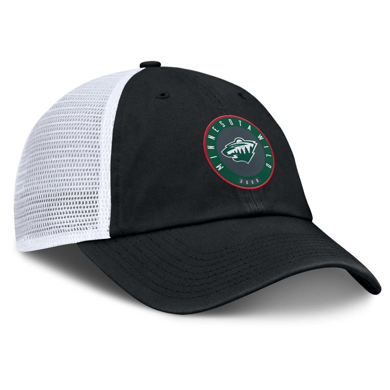 Fanatics Gray Minnesota Wild Averie Trucker Adjustable Hat - view number 3