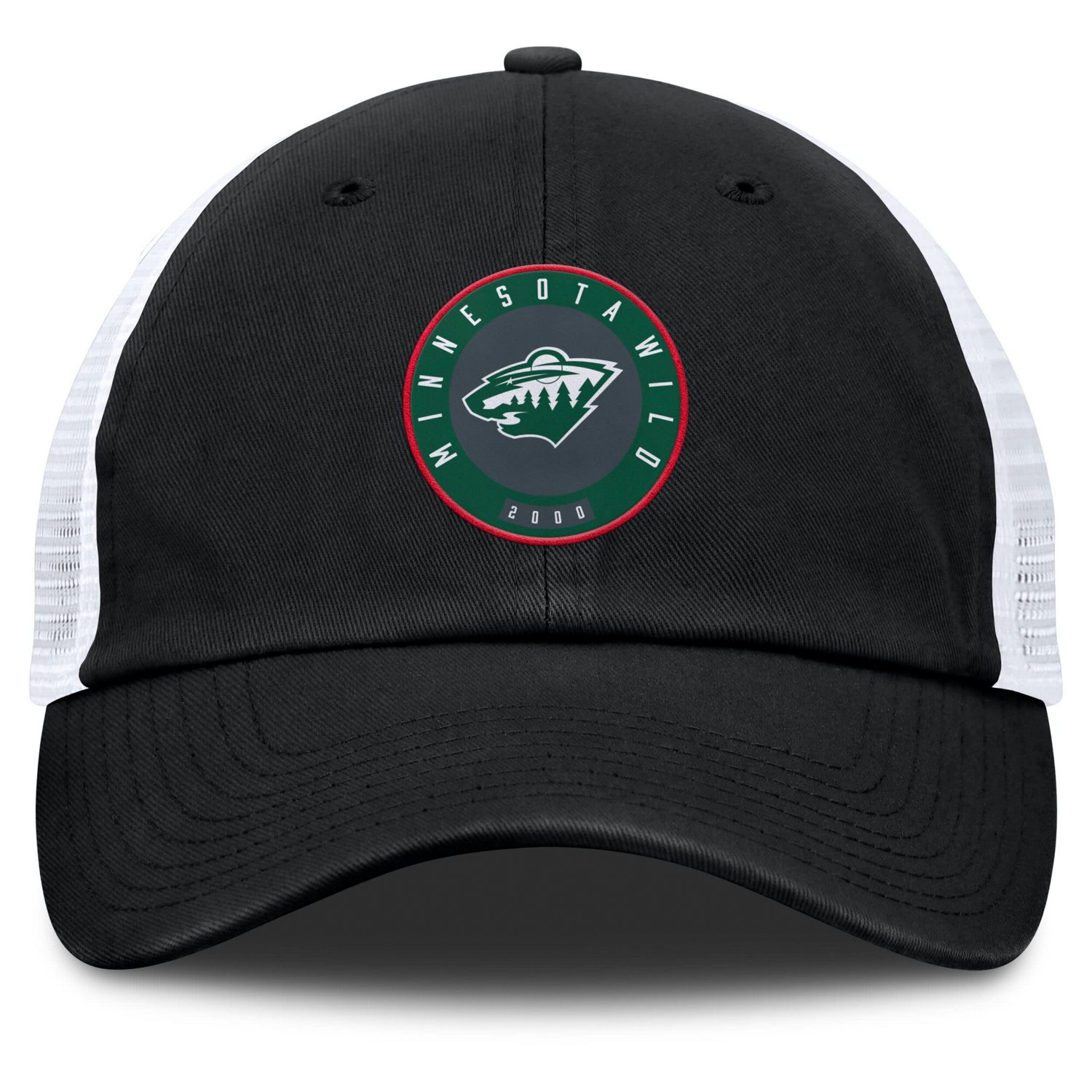 Fanatics Gray Minnesota Wild Averie Trucker Adjustable Hat - view number 2