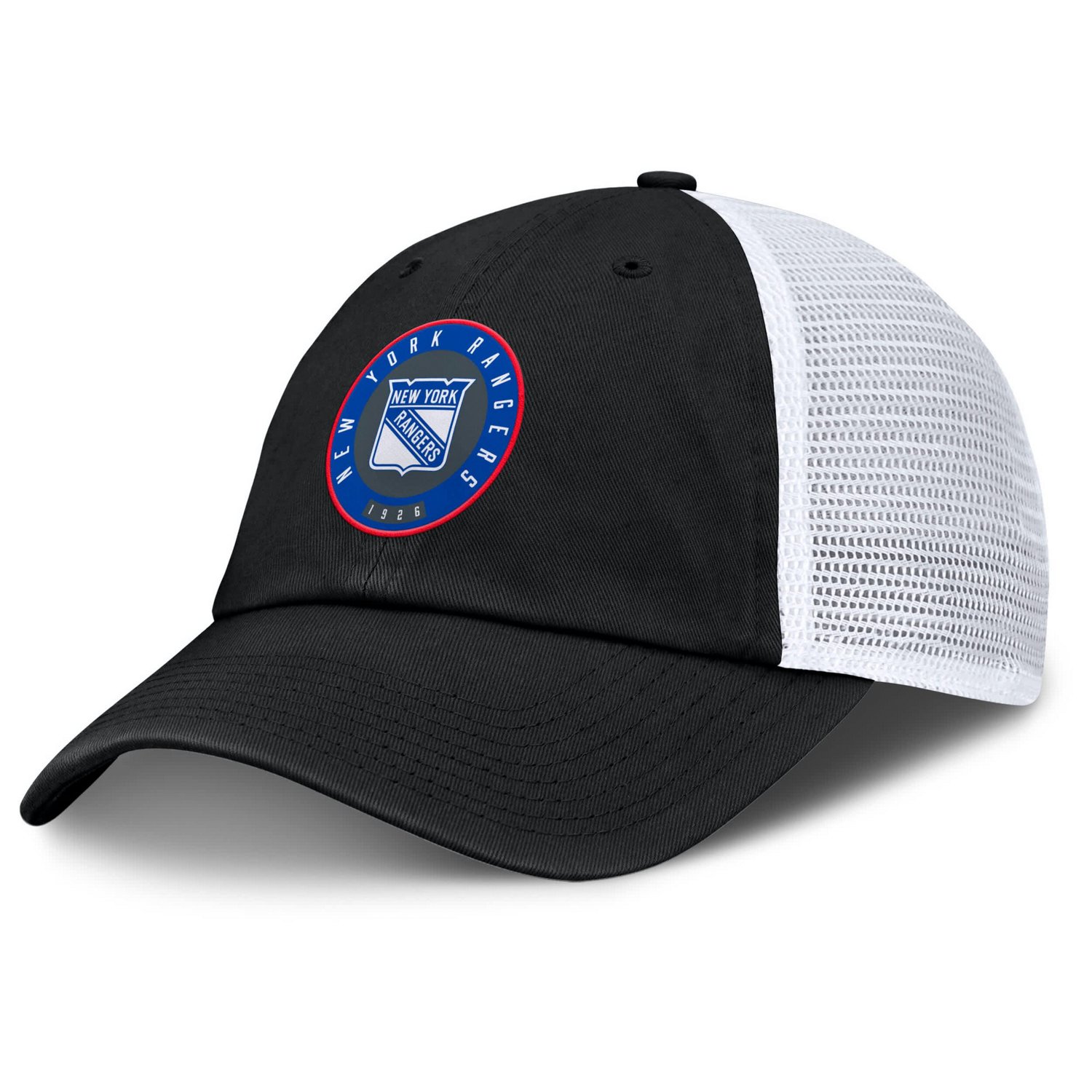 Fanatics Gray New York Rangers Averie Trucker Adjustable Hat