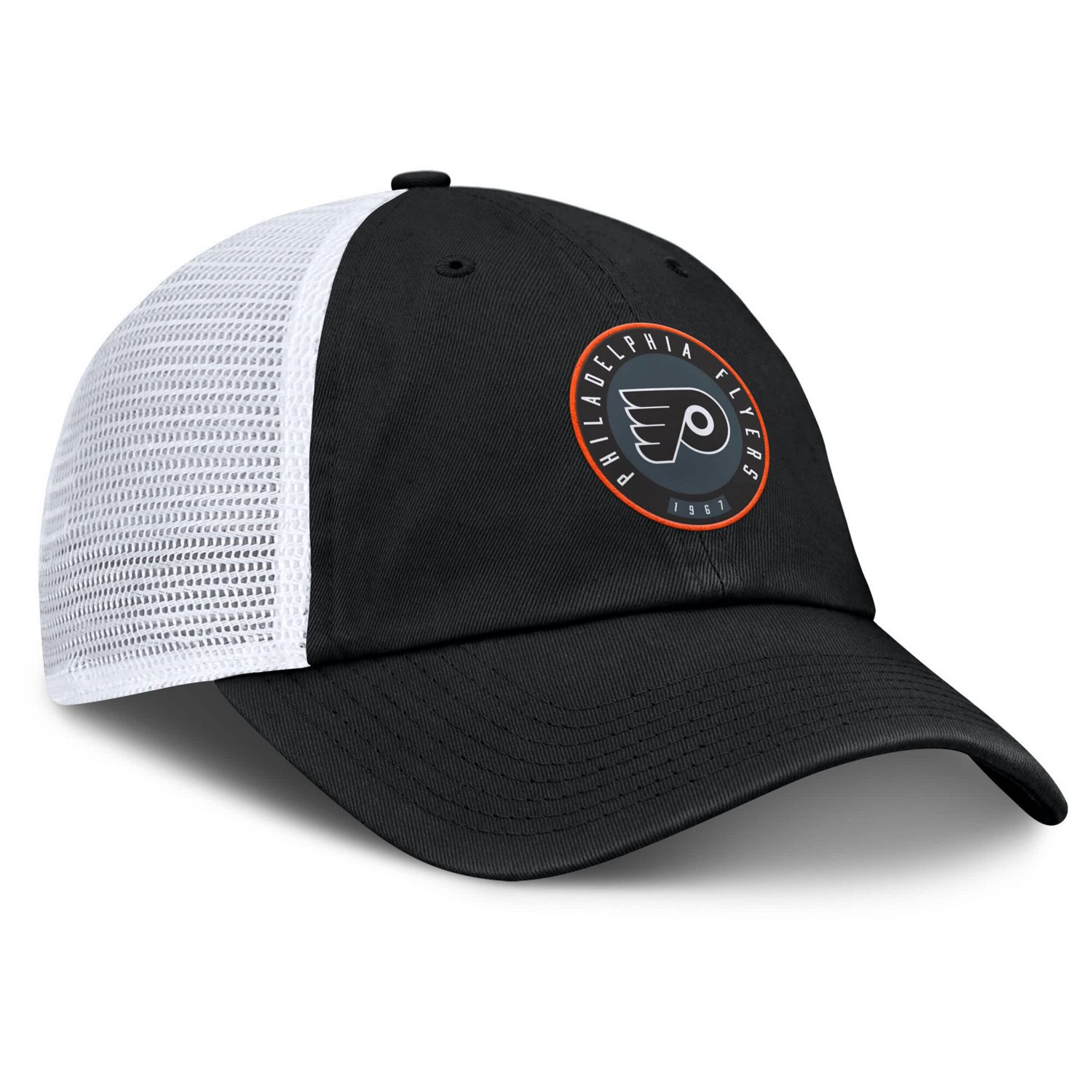 Fanatics Gray Philadelphia Flyers Averie Trucker Adjustable Hat                                                                  - view number 3