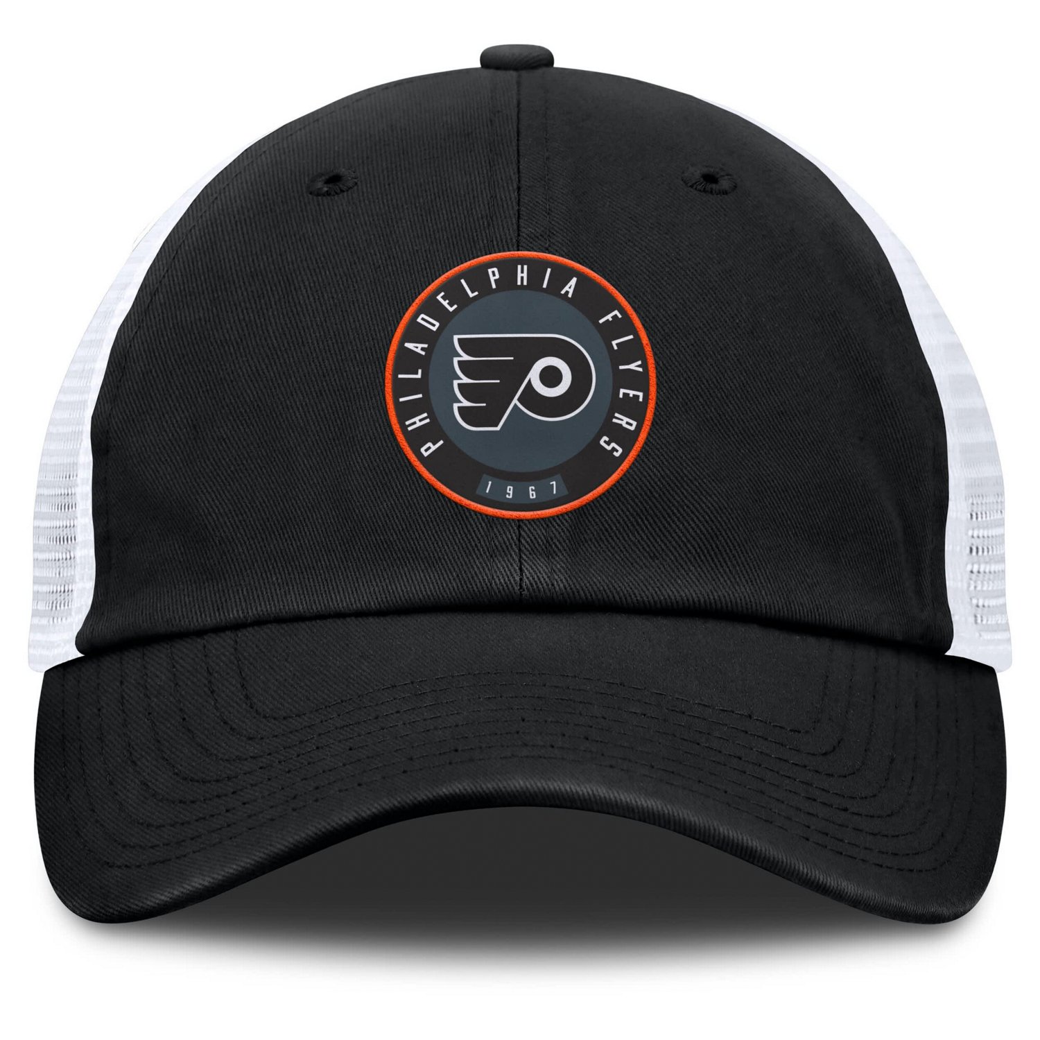 Fanatics Gray Philadelphia Flyers Averie Trucker Adjustable Hat                                                                  - view number 4