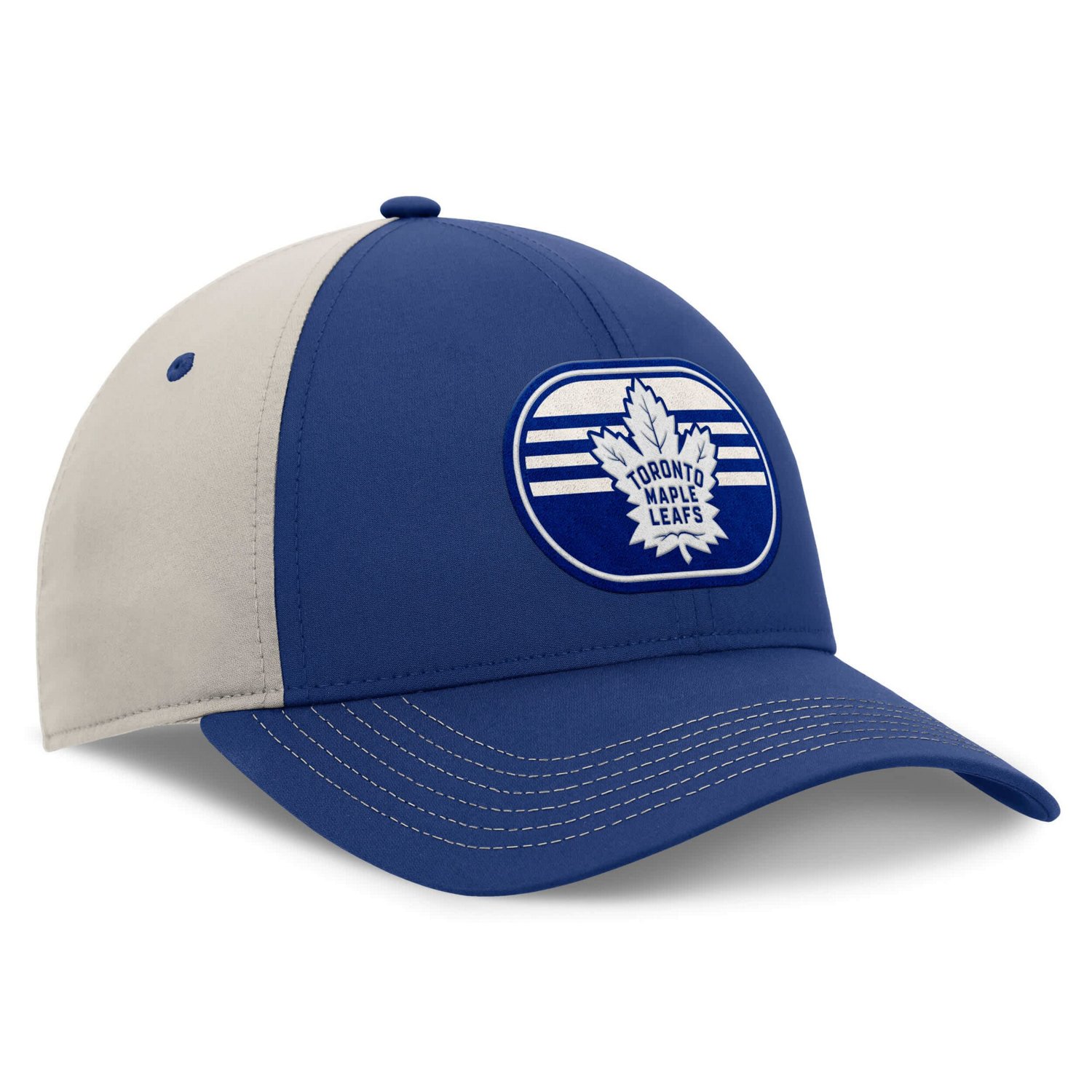 Fanatics Gray Toronto Maple Leafs 2025 Stanley Cup Playoffs Locker Room Trucker Adjustable Hat - view number 3