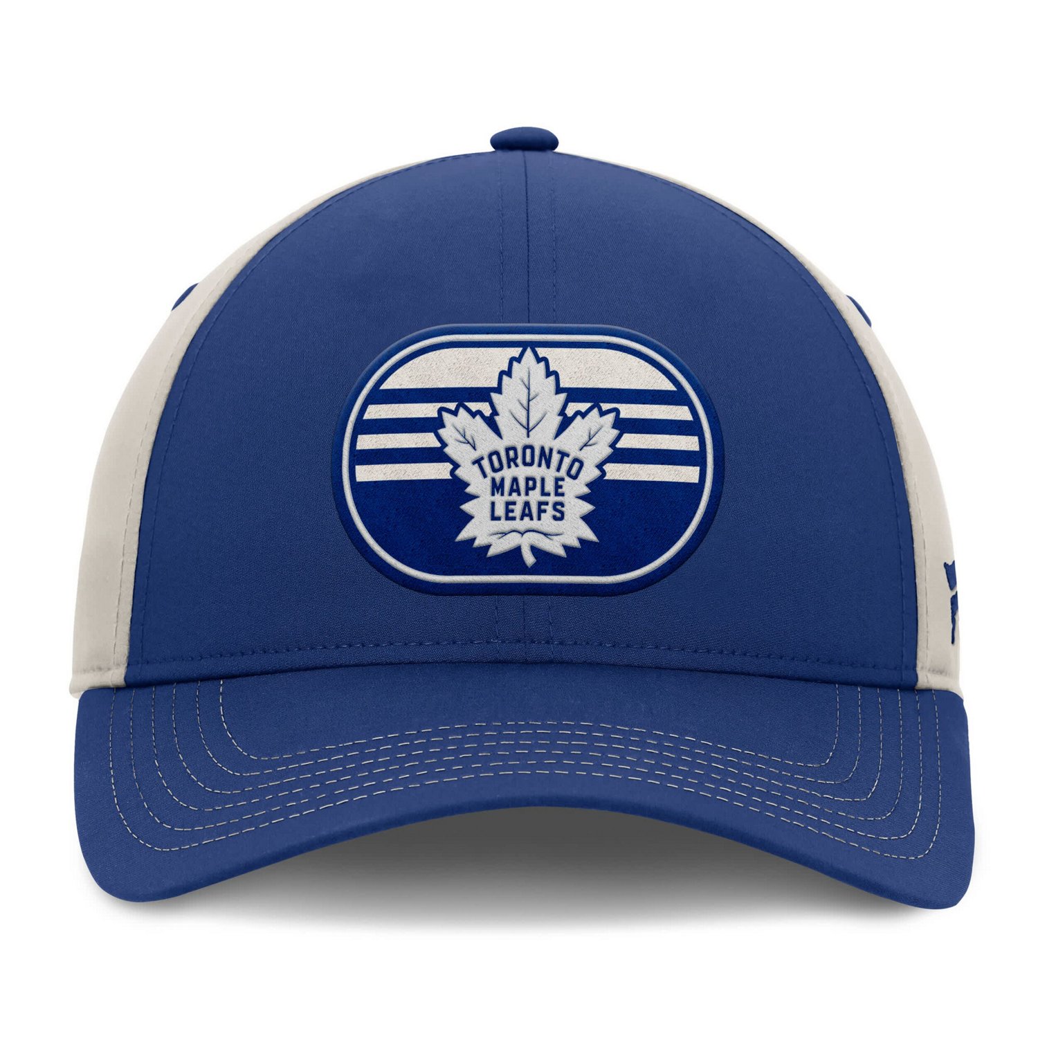 Fanatics Gray Toronto Maple Leafs 2025 Stanley Cup Playoffs Locker Room Trucker Adjustable Hat - view number 2