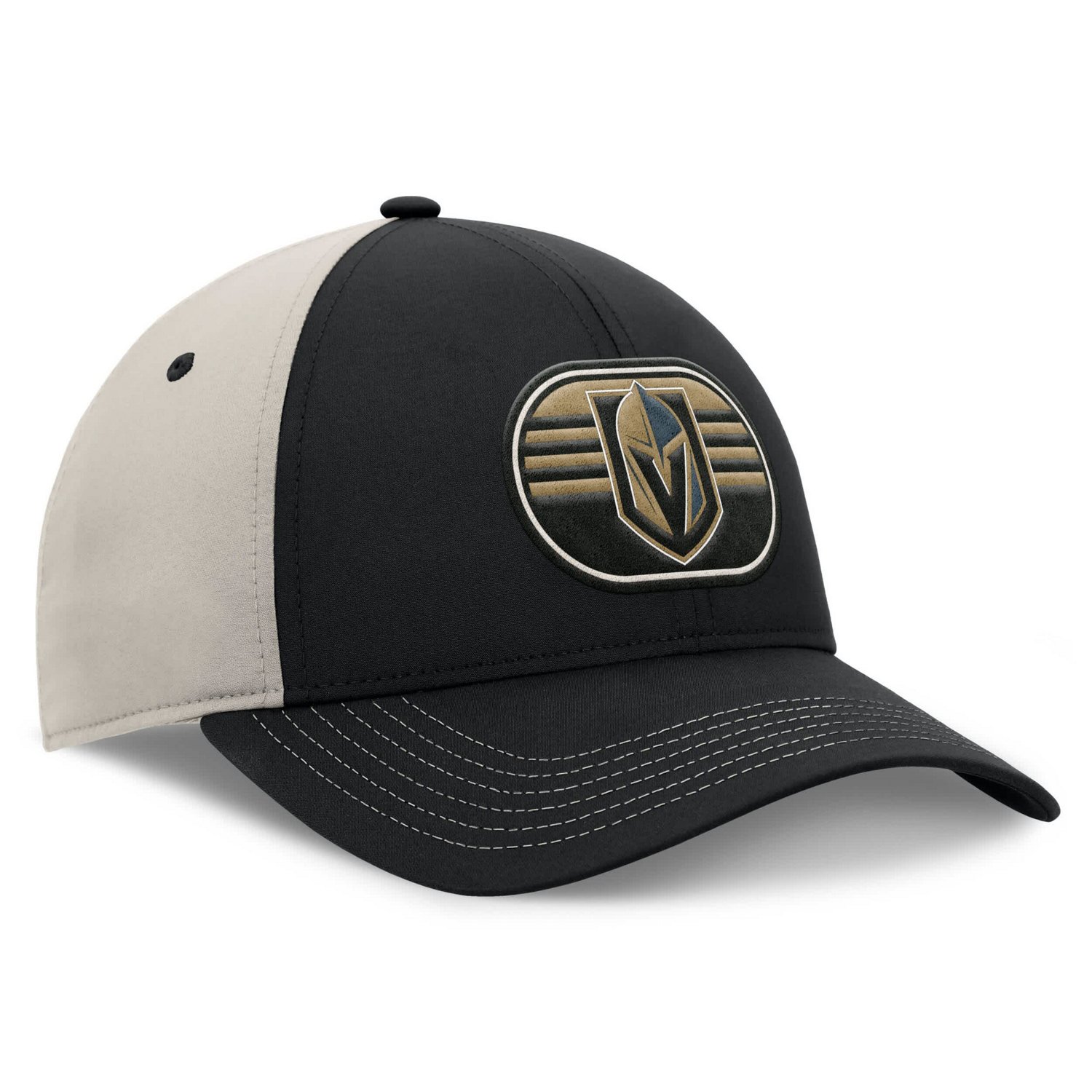 Fanatics Gray Vegas Golden Knights 2025 Stanley Cup Playoffs Locker Room Trucker Adjustable Hat