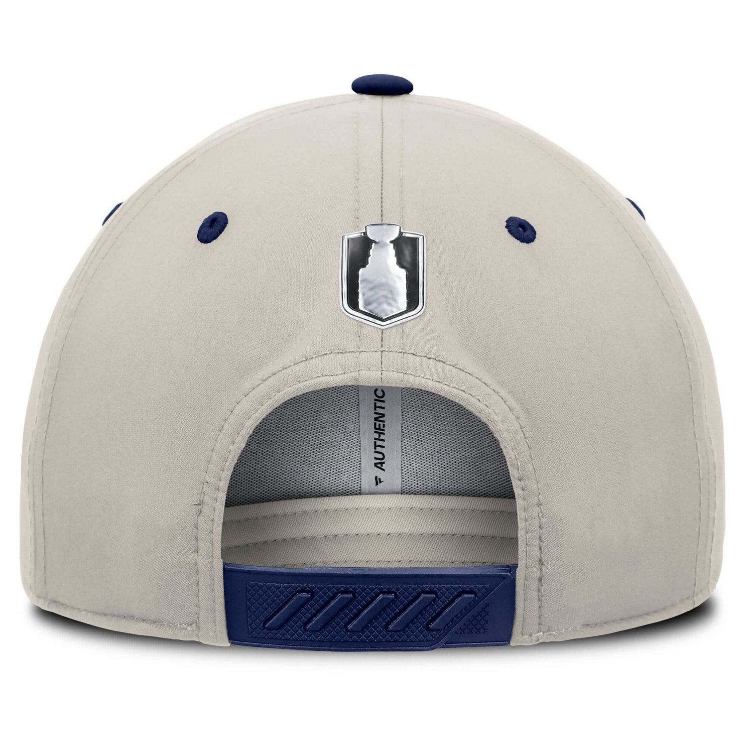 Fanatics Gray Winnipeg Jets 2025 Stanley Cup Playoffs Locker Room Trucker Adjustable Hat - view number 4