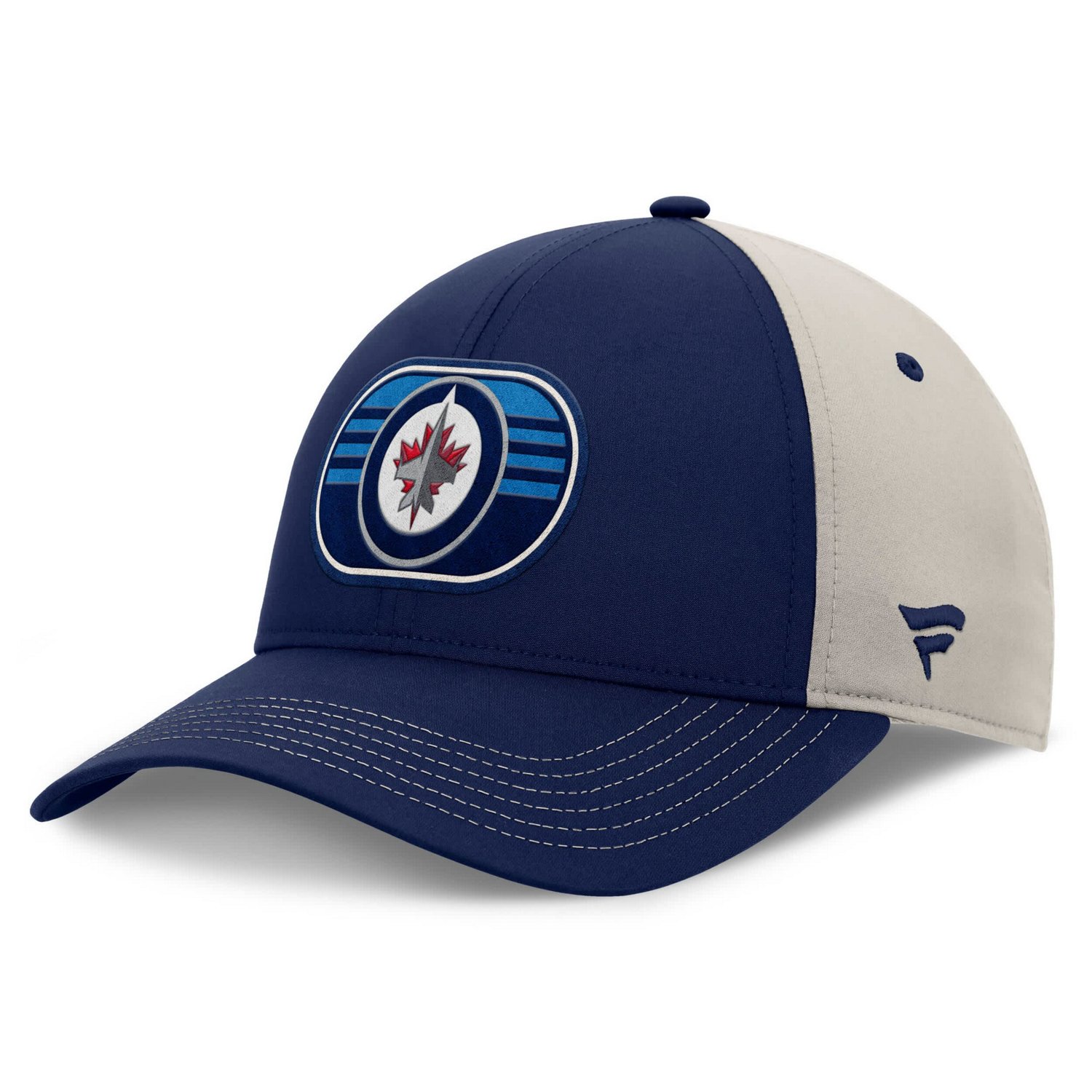 Fanatics Gray Winnipeg Jets 2025 Stanley Cup Playoffs Locker Room Trucker Adjustable Hat - view number 1