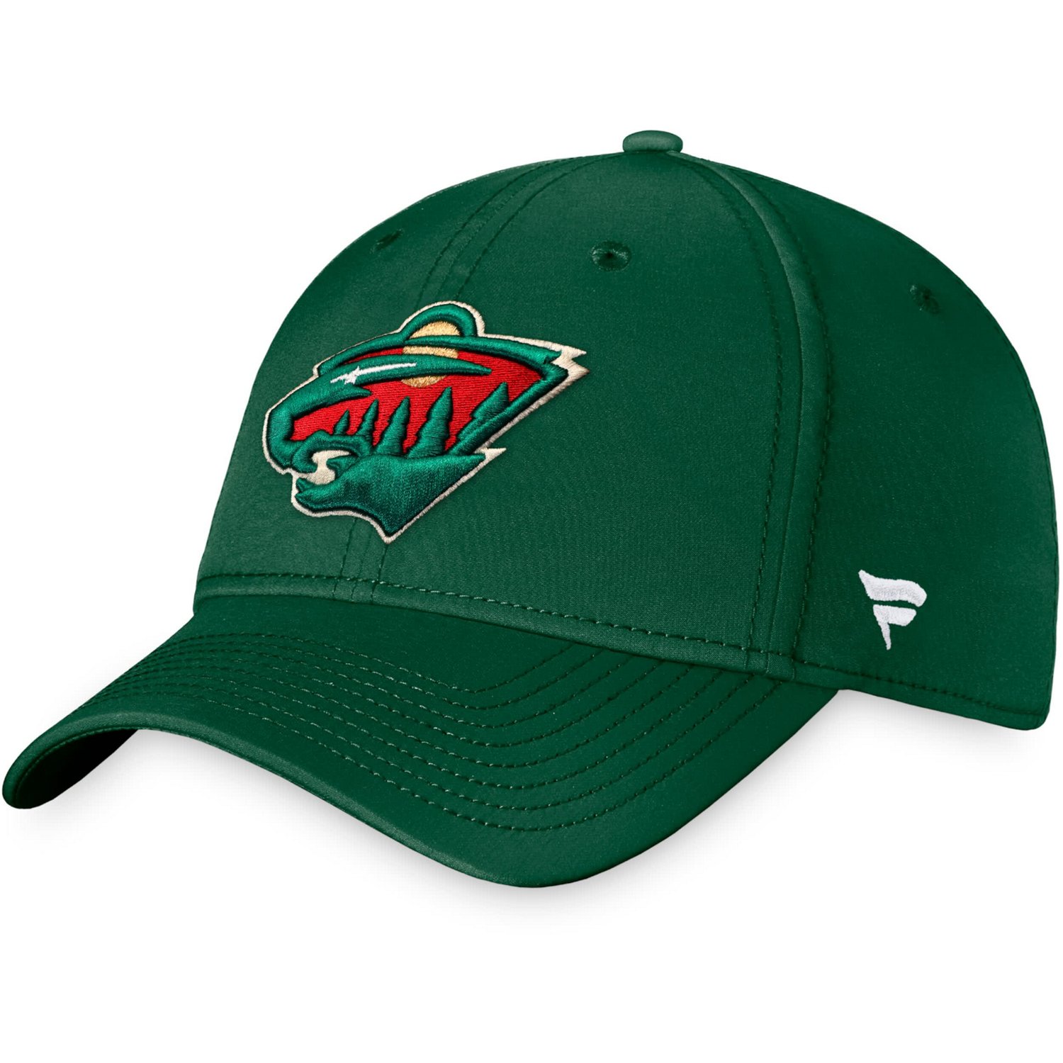Fanatics Hunter Minnesota Wild Core Primary Logo Flex Hat