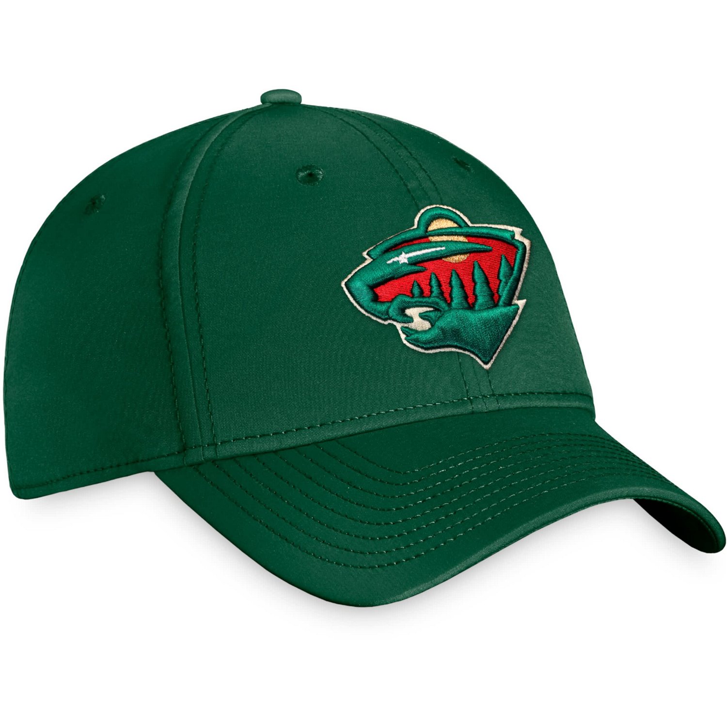 Fanatics Hunter Minnesota Wild Core Primary Logo Flex Hat - view number 3