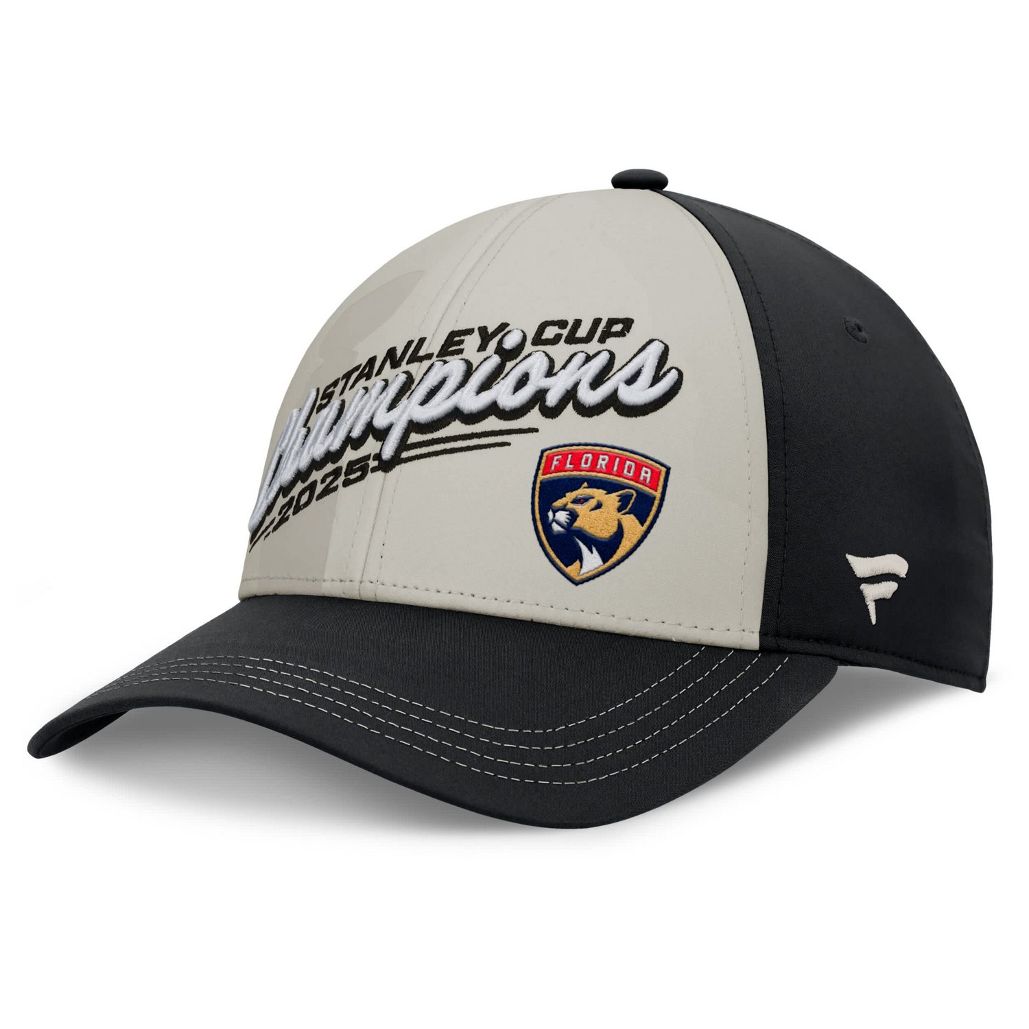 Fanatics Light Black Florida Panthers Authentic Pro 2025 Stanley Cup Champions Banner Raising Ceremony Adjustable Hat - view number 3