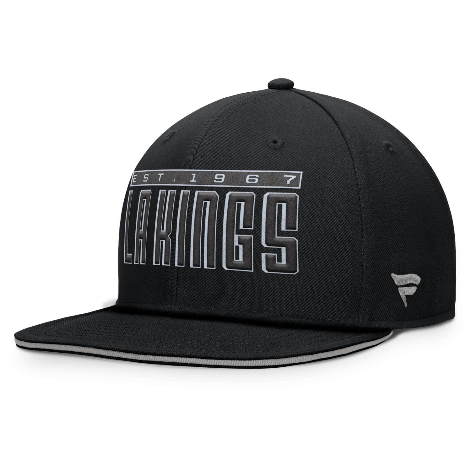 Fanatics Los Angeles Kings Gino Flatbrim Snapback Hat                                                                            - view number 1