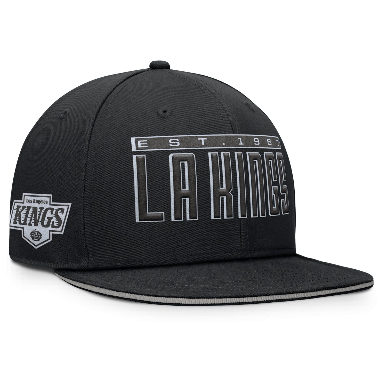 Fanatics Los Angeles Kings Gino Flatbrim Snapback Hat                                                                            - view number 3