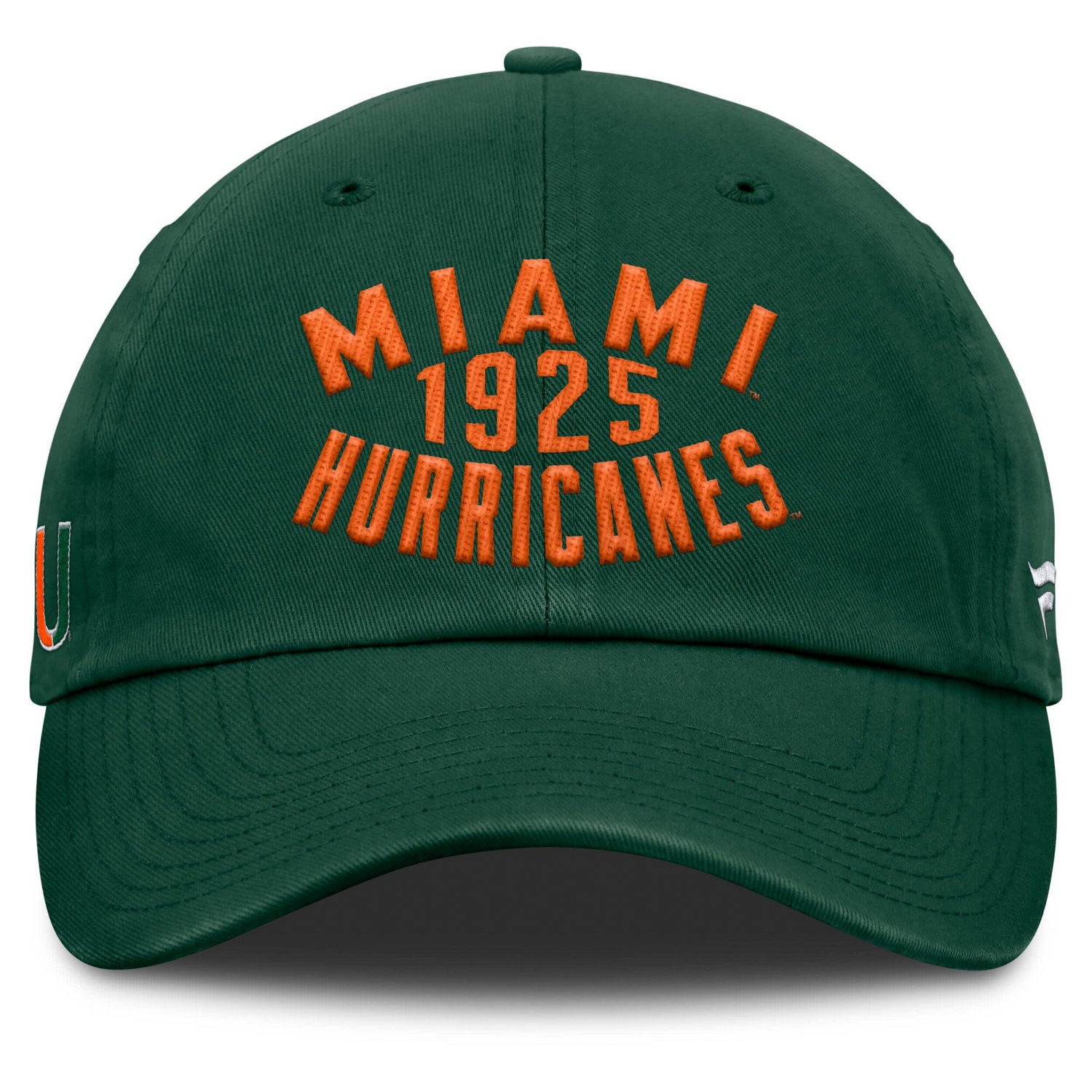 Fanatics Miami Hurricanes Archer Adjustable Hat - view number 2