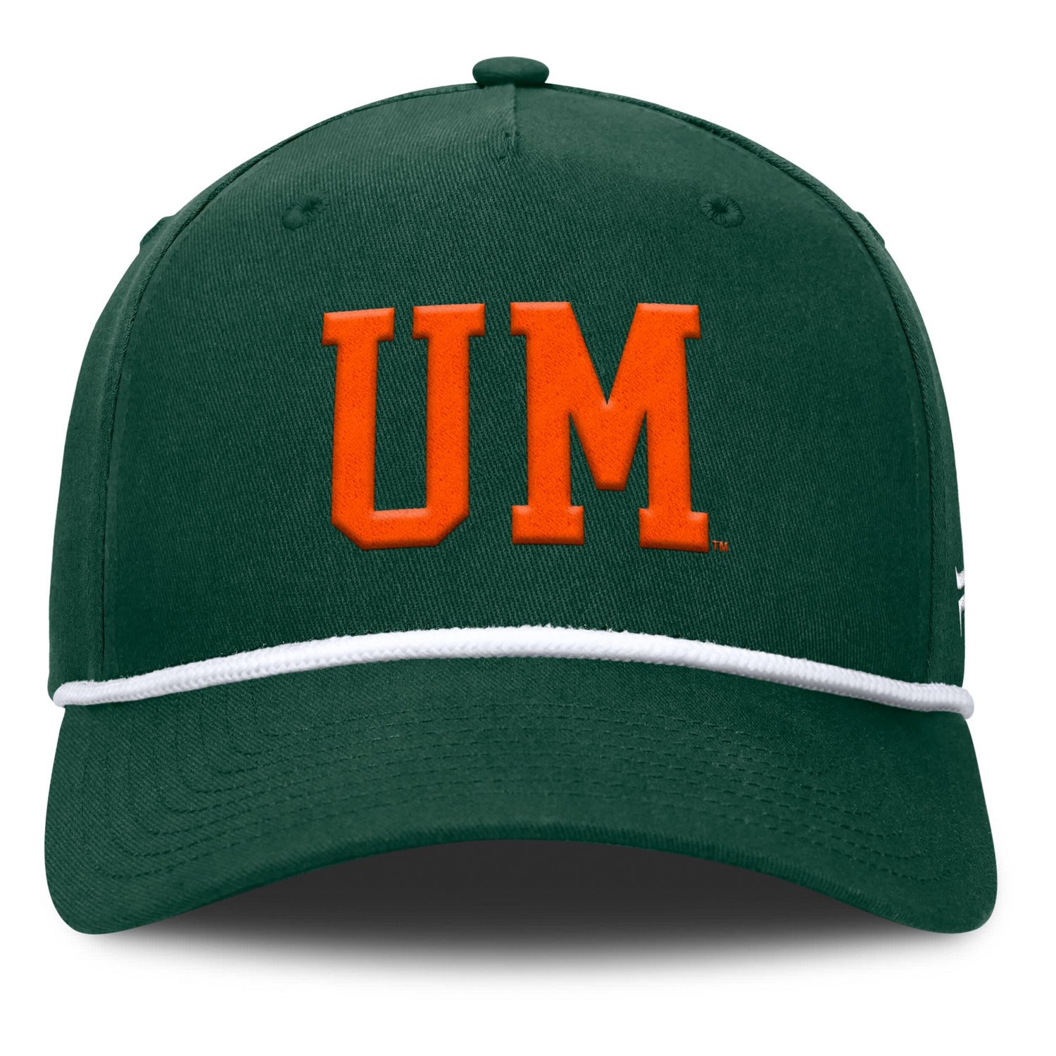 Fanatics Miami Hurricanes Foul Ball Rope Adjustable Hat                                                                          - view number 2