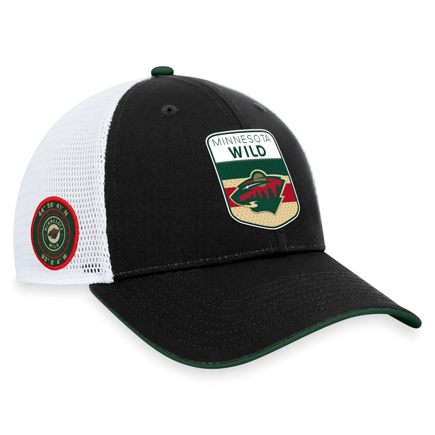 Fanatics Minnesota Wild 2023 NHL Draft On Stage Trucker Adjustable Hat - view number 3