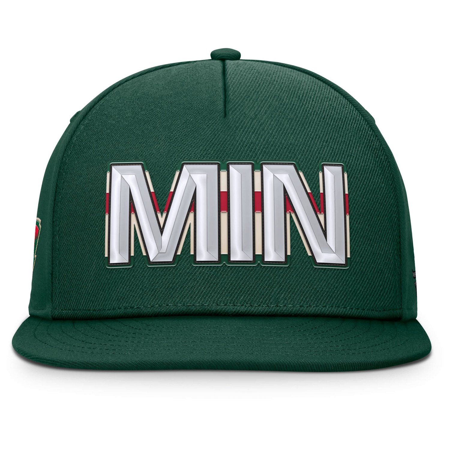 Fanatics Minnesota Wild Authentic Pro Rink Team Code Snapback Hat - view number 2