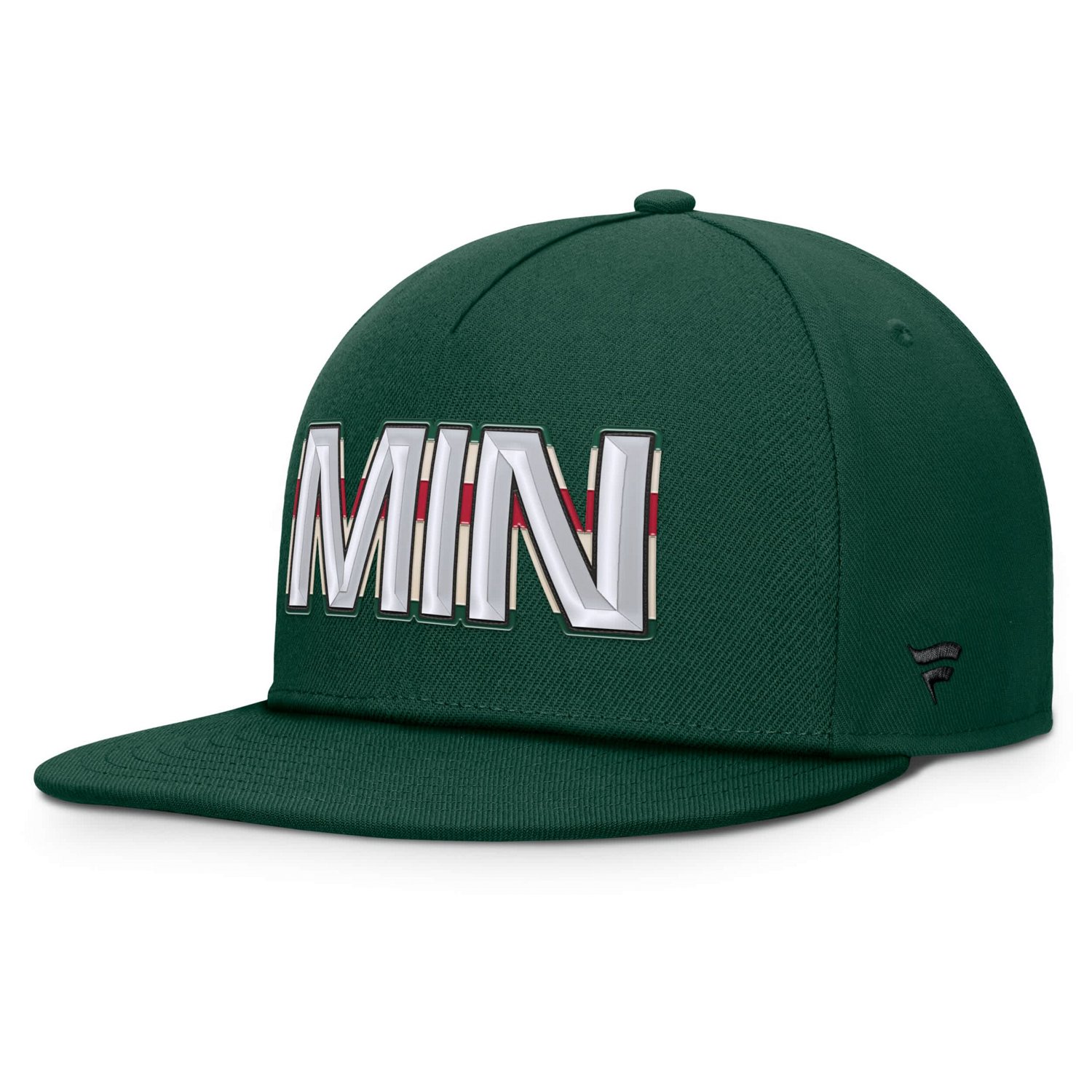 Fanatics Minnesota Wild Authentic Pro Rink Team Code Snapback Hat - view number 3