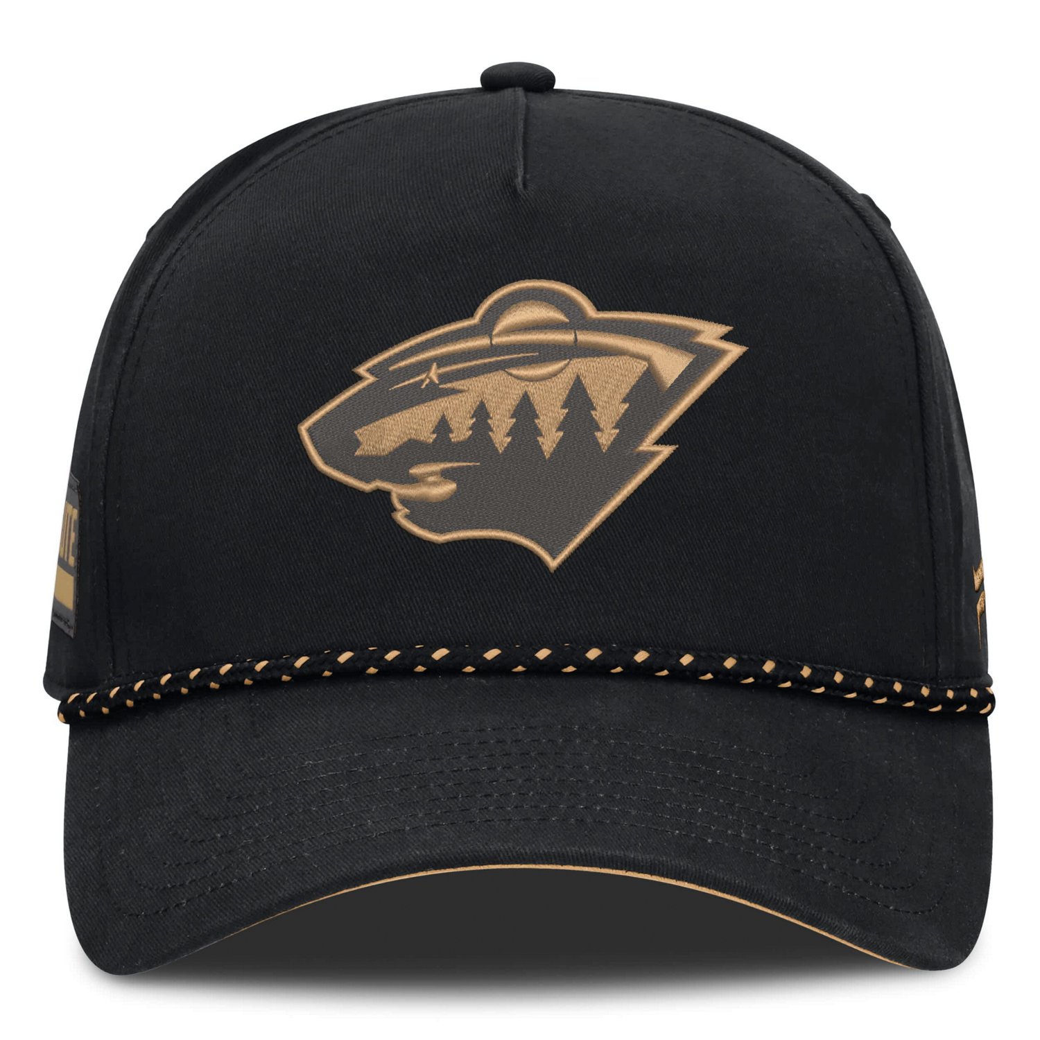 Fanatics Minnesota Wild Military Appreciation Authentic Pro A-Frame Adjustable Hat - view number 2