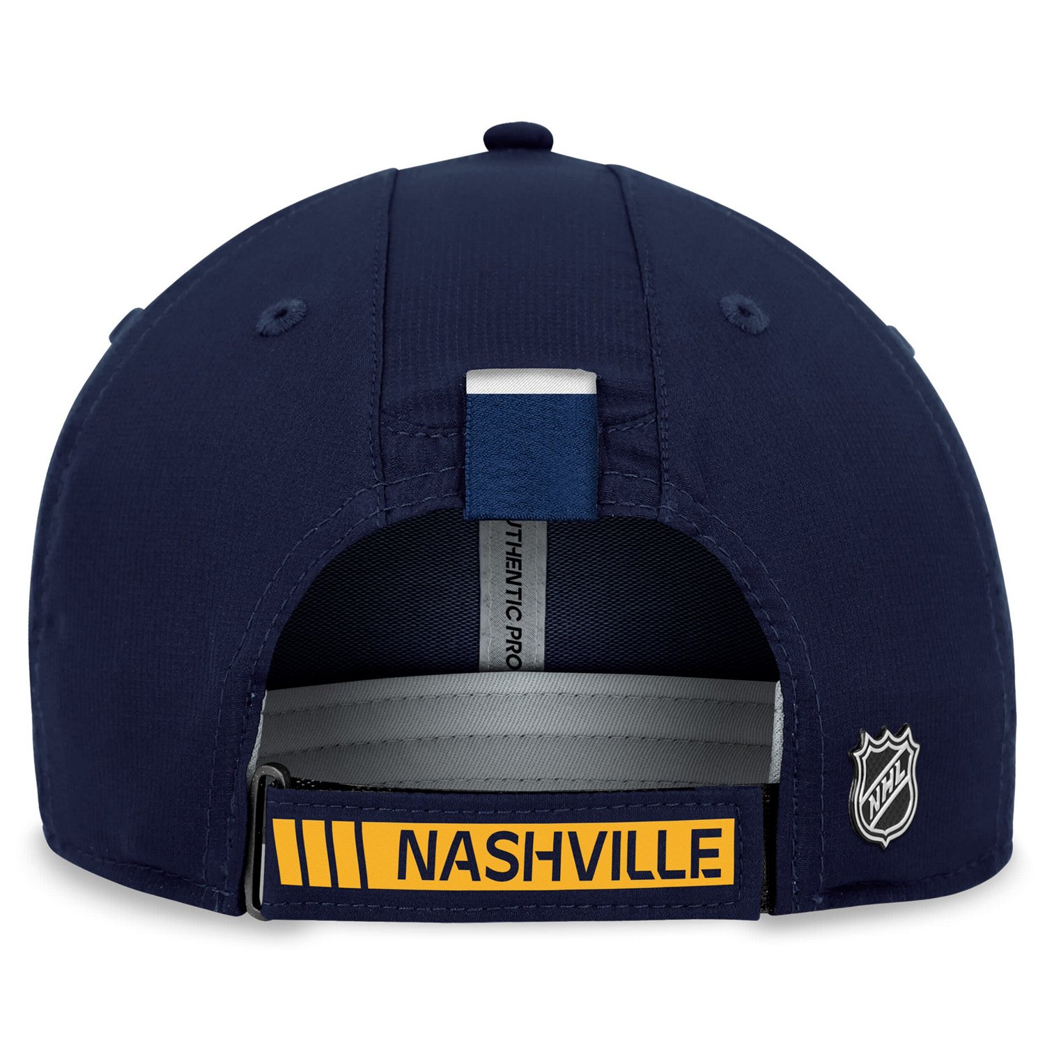 Fanatics Nashville Predators Authentic Pro Rink Adjustable Hat