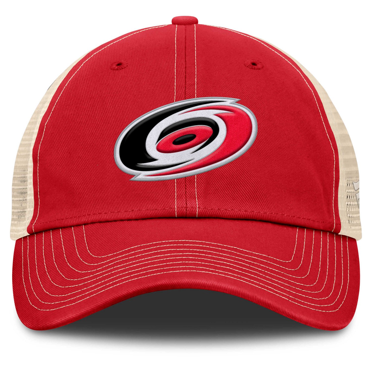 Fanatics Natural Carolina Hurricanes Rival Trucker Adjustable Hat - view number 2