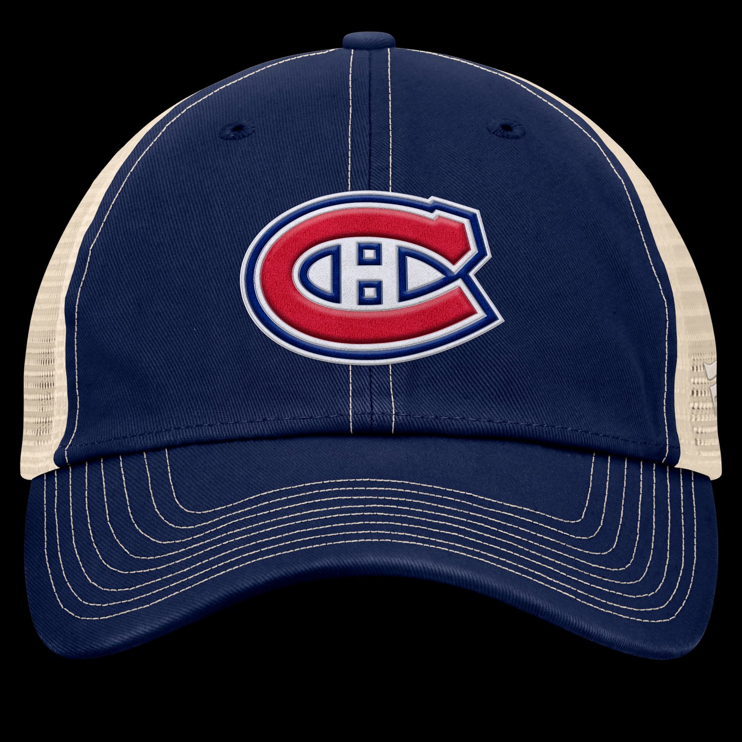 Fanatics Natural Montreal Canadiens Rival Trucker Adjustable Hat - view number 2
