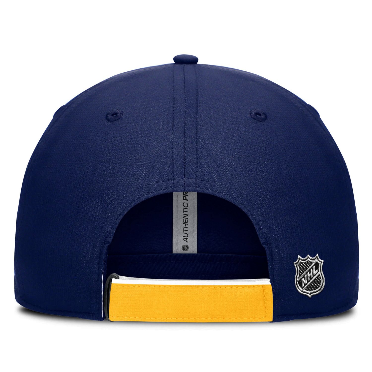 Fanatics Navy Nashville Predators Authentic Pro Ripstop Adjustable Hat