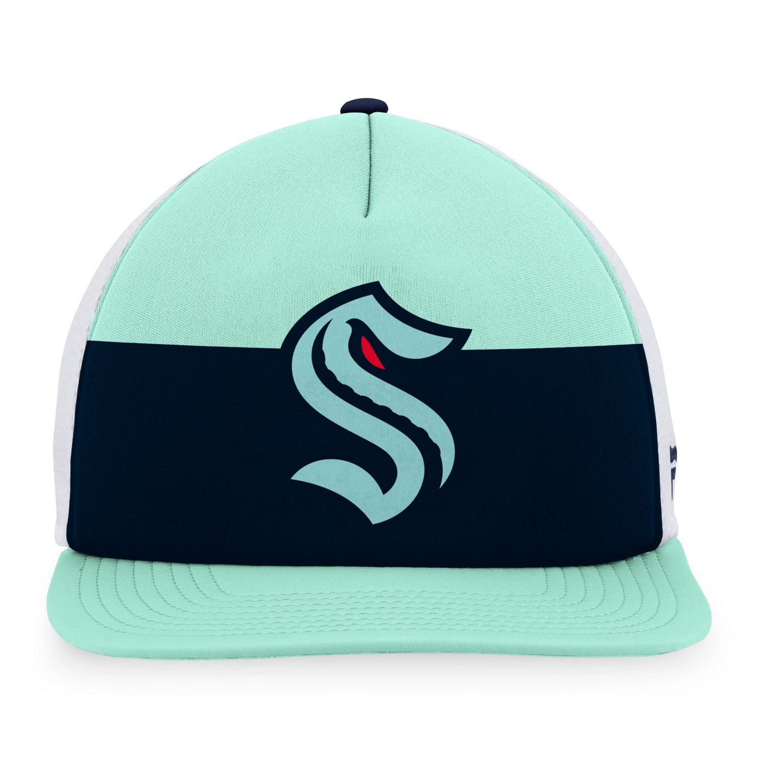 Fanatics Navy Seattle Kraken Special Edition 20 Trucker Snapback Adjustable Hat - view number 2