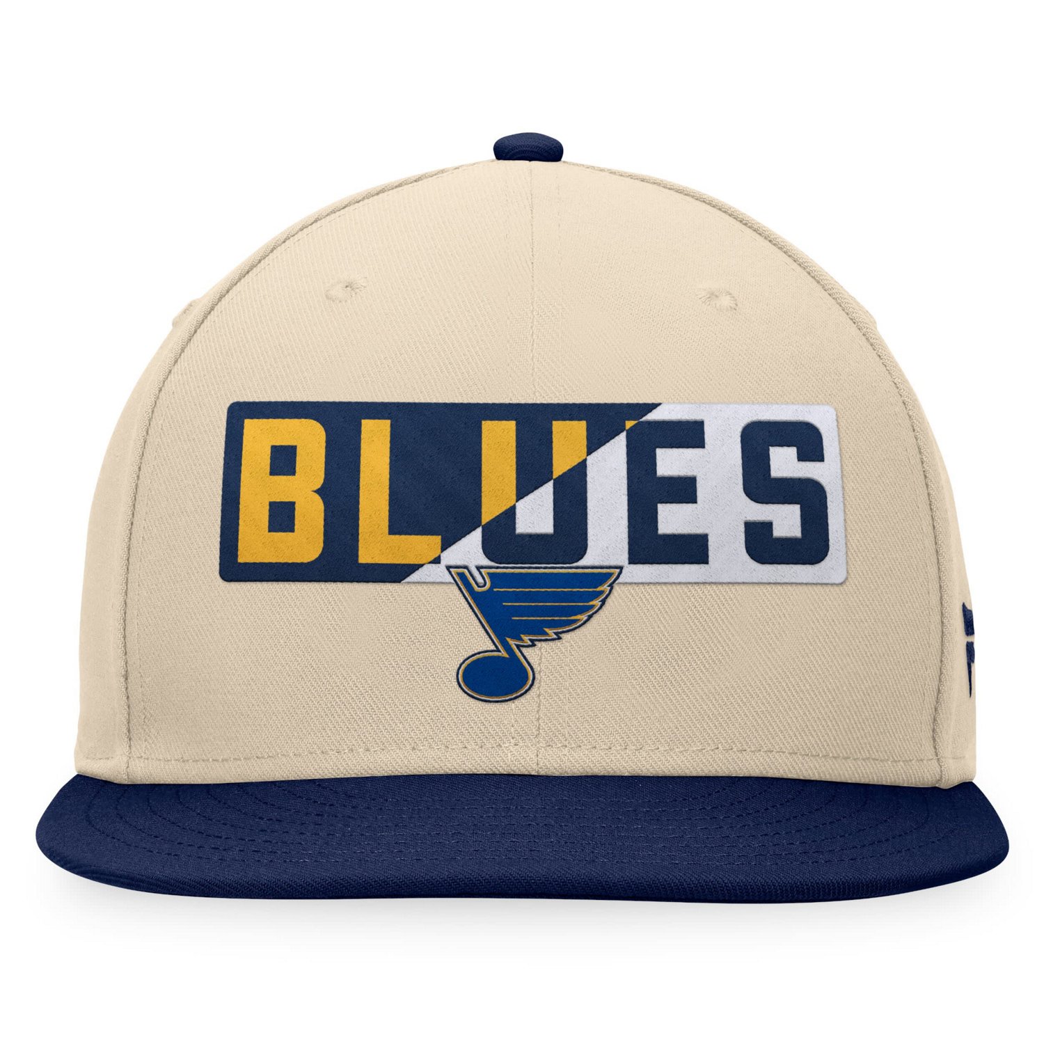 Fanatics Navy St Louis Blues Goalaso Snapback Hat - view number 2