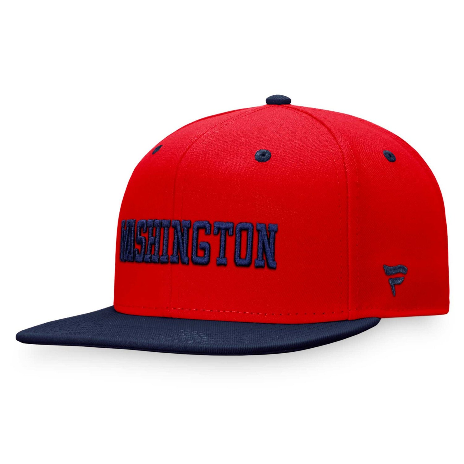 Fanatics /Navy Washington Capitals Heritage City Two-Tone Snapback Hat                                                           - view number 3