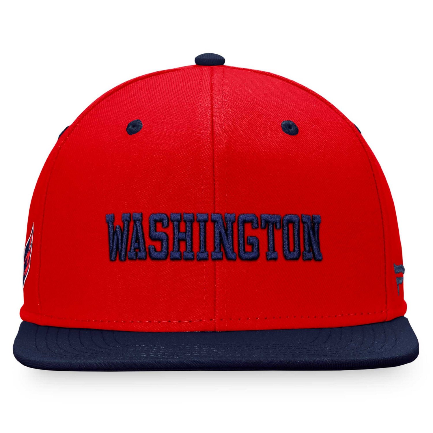 Fanatics /Navy Washington Capitals Heritage City Two-Tone Snapback Hat                                                           - view number 2