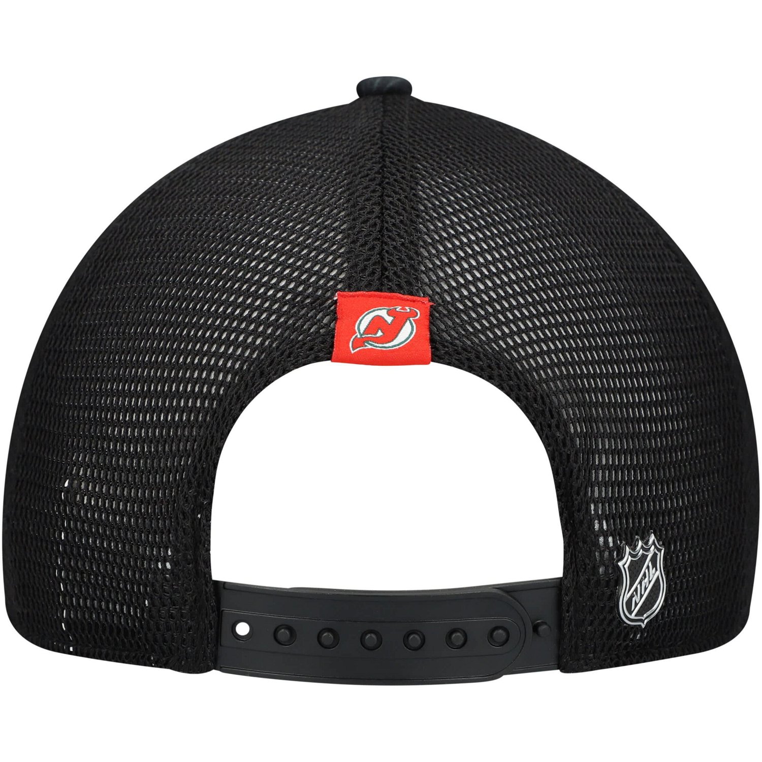 Fanatics New Jersey Devils Authentic Pro Adjustable Trucker Hat