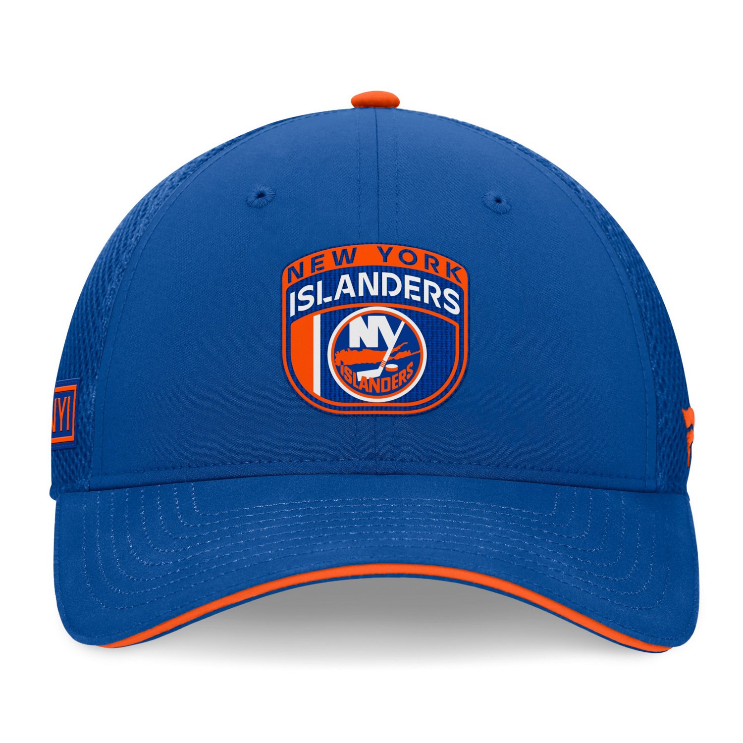 Fanatics New York Islanders 2024 NHL Draft On Stage Trucker Adjustable Hat - view number 2