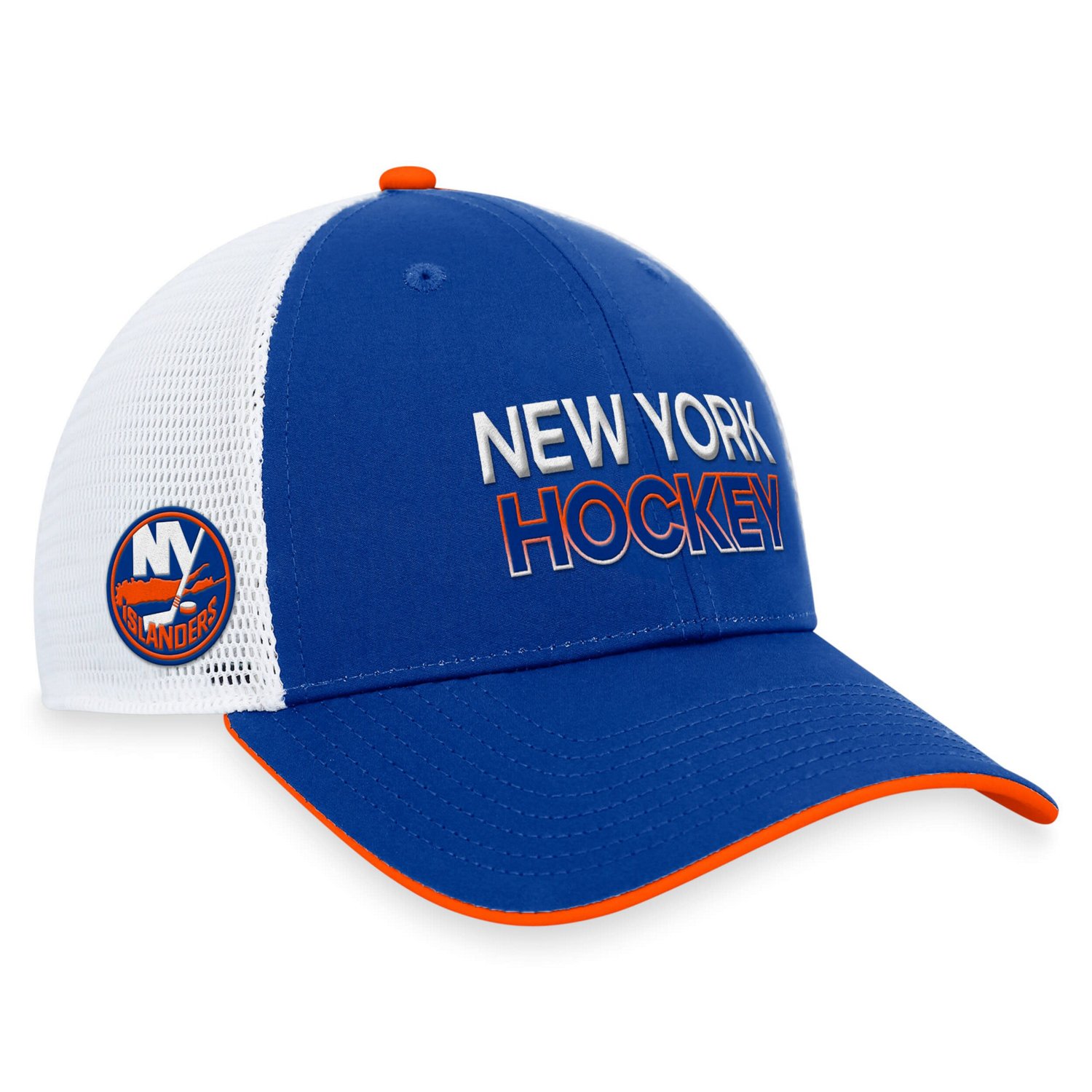 Fanatics New York Islanders Authentic Pro Rink Trucker Adjustable Hat                                                            - view number 1