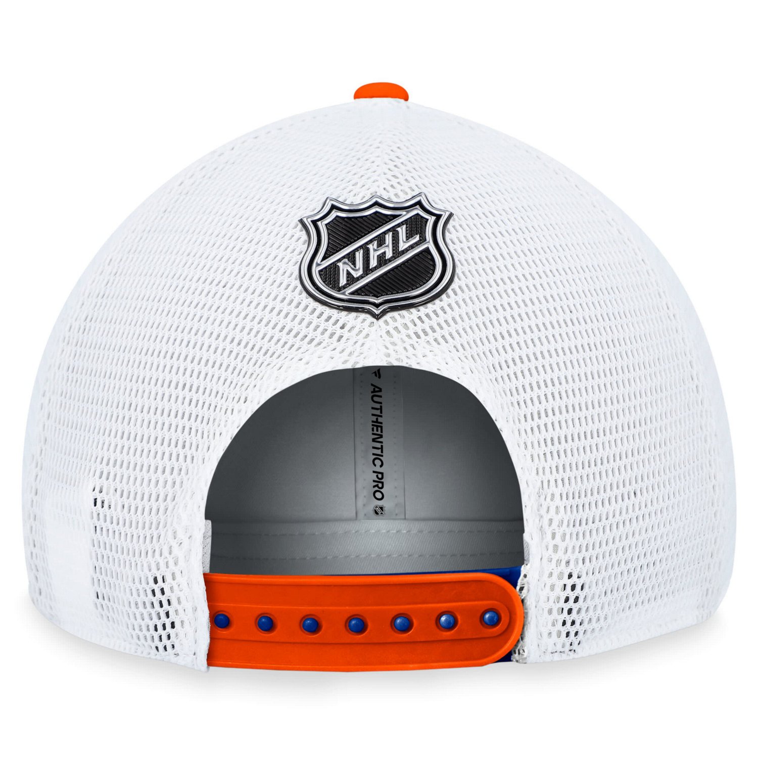 Fanatics New York Islanders Authentic Pro Rink Trucker Adjustable Hat                                                            - view number 4