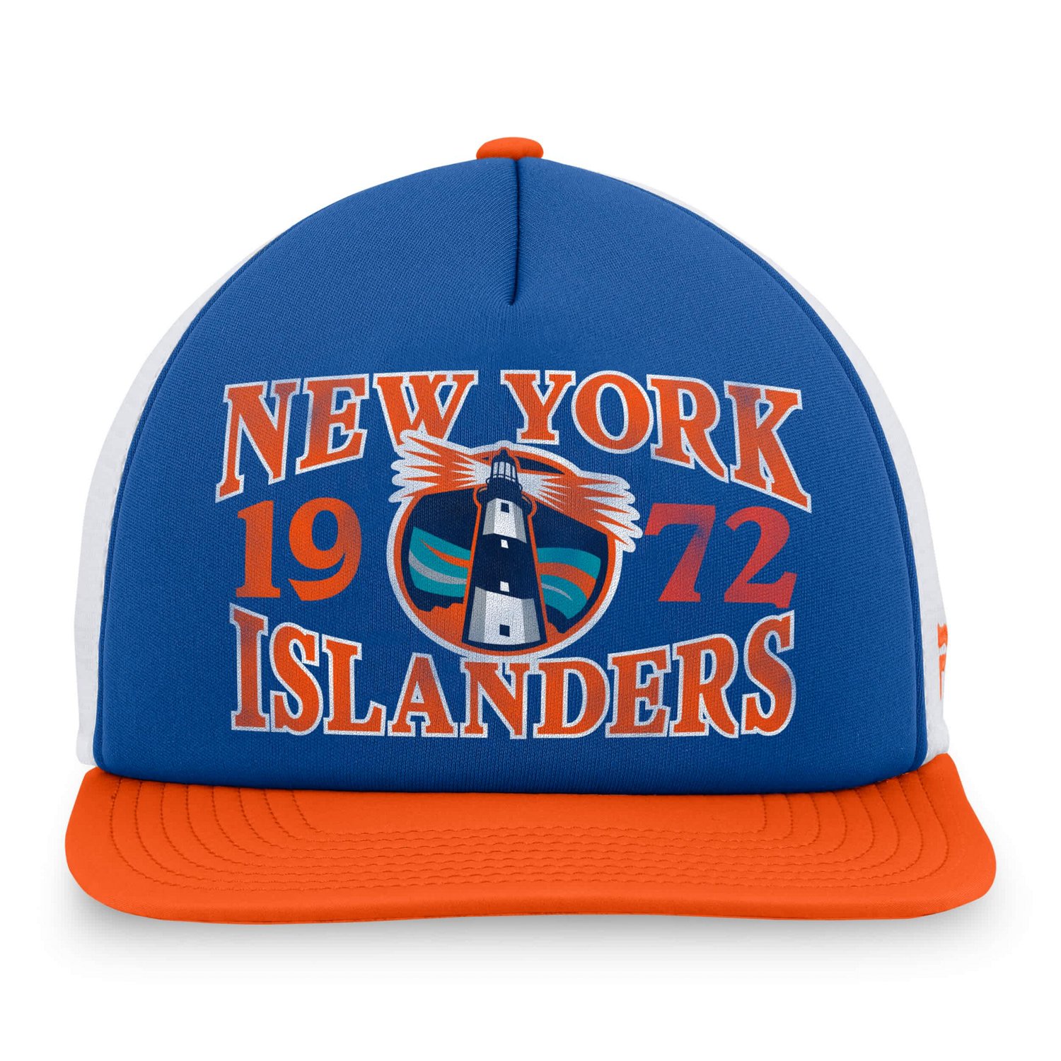Fanatics New York Islanders Heritage Foam Front Adjustable Trucker Hat                                                           - view number 2
