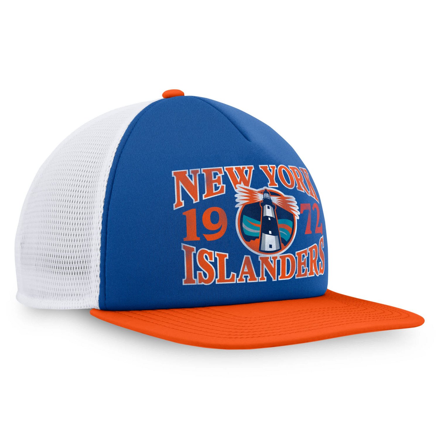 Fanatics New York Islanders Heritage Foam Front Adjustable Trucker Hat                                                           - view number 3