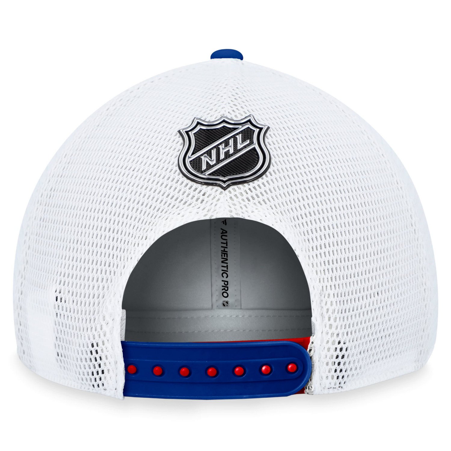 Fanatics New York Rangers Authentic Pro Rink Trucker Adjustable Hat - view number 4