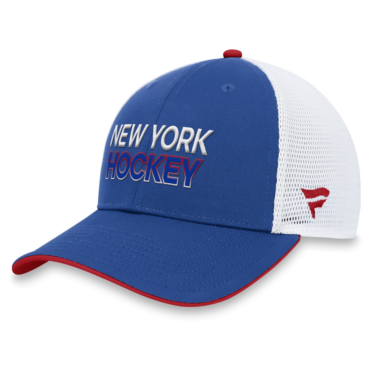 Fanatics New York Rangers Authentic Pro Rink Trucker Adjustable Hat - view number 3